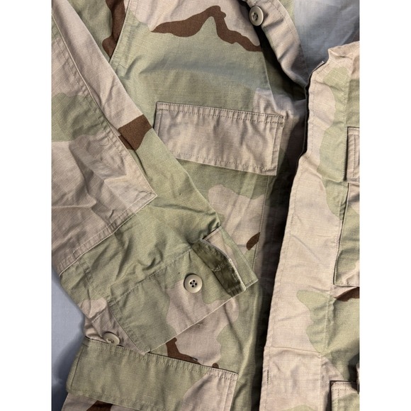 Military Jacket Small Regular Vintage BDU DCU 3 Hot Weather Coat Camouflage Army - Picture 3 of 7
